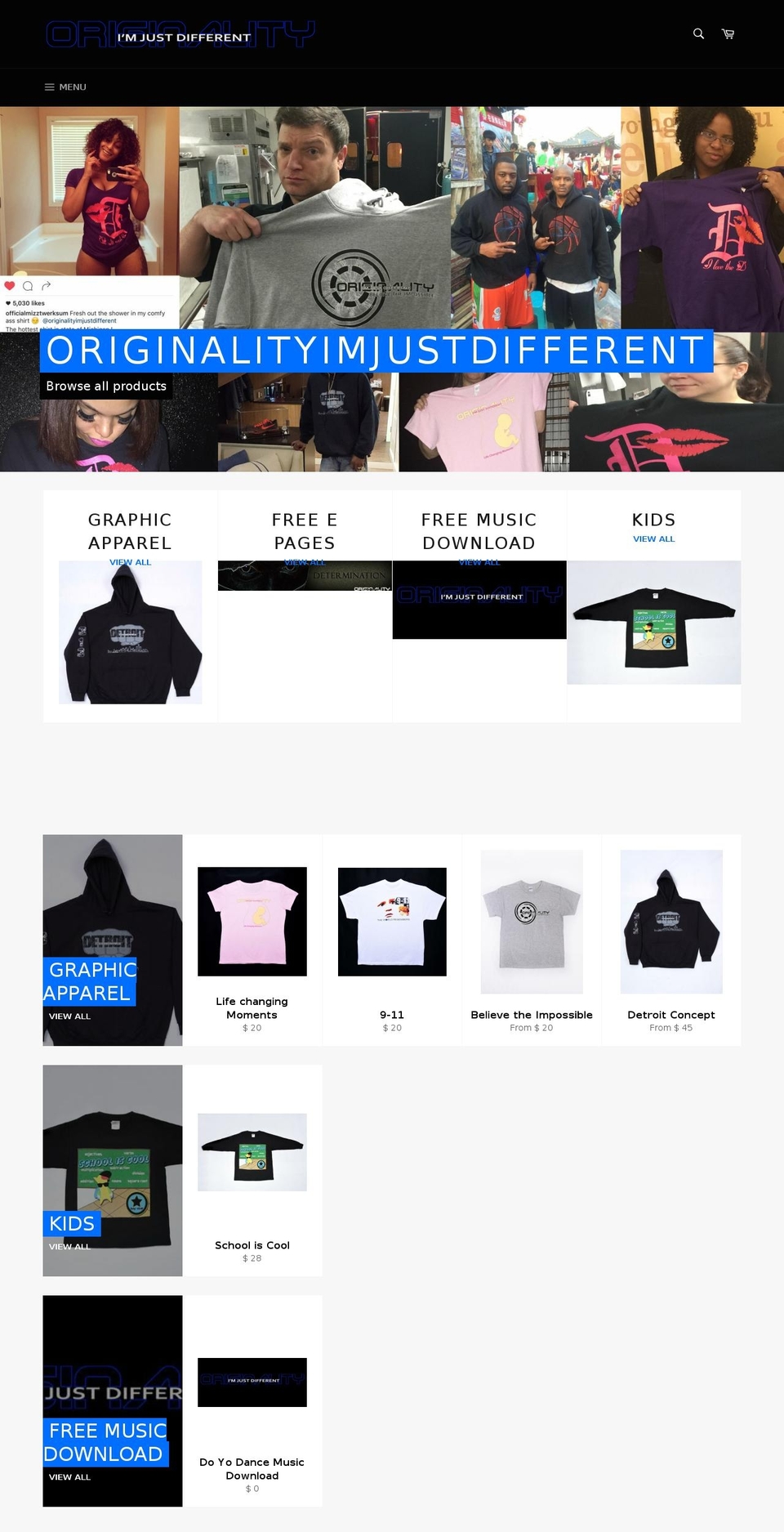 oijd.net shopify website screenshot