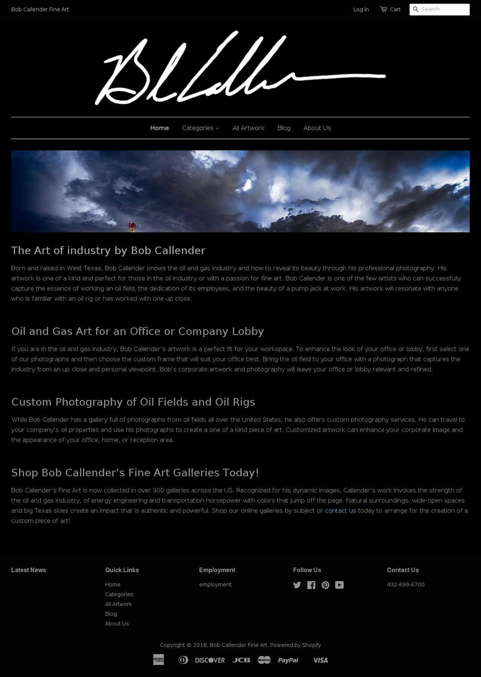oilandindustry.net shopify website screenshot