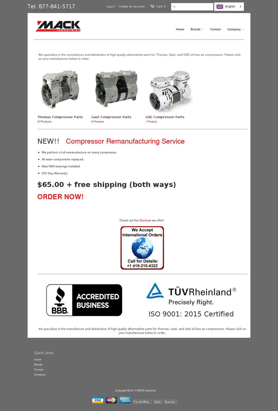 oilfreecp.com shopify website screenshot