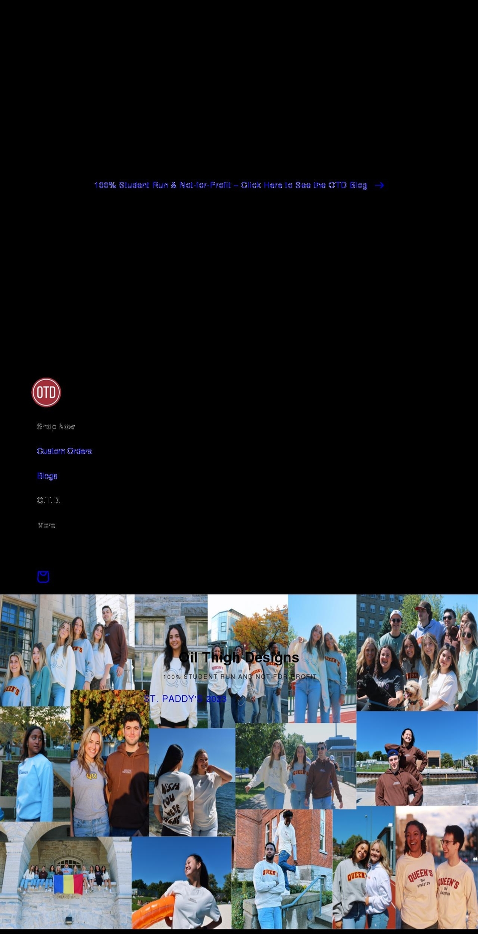 oilthighdesigns.ca shopify website screenshot