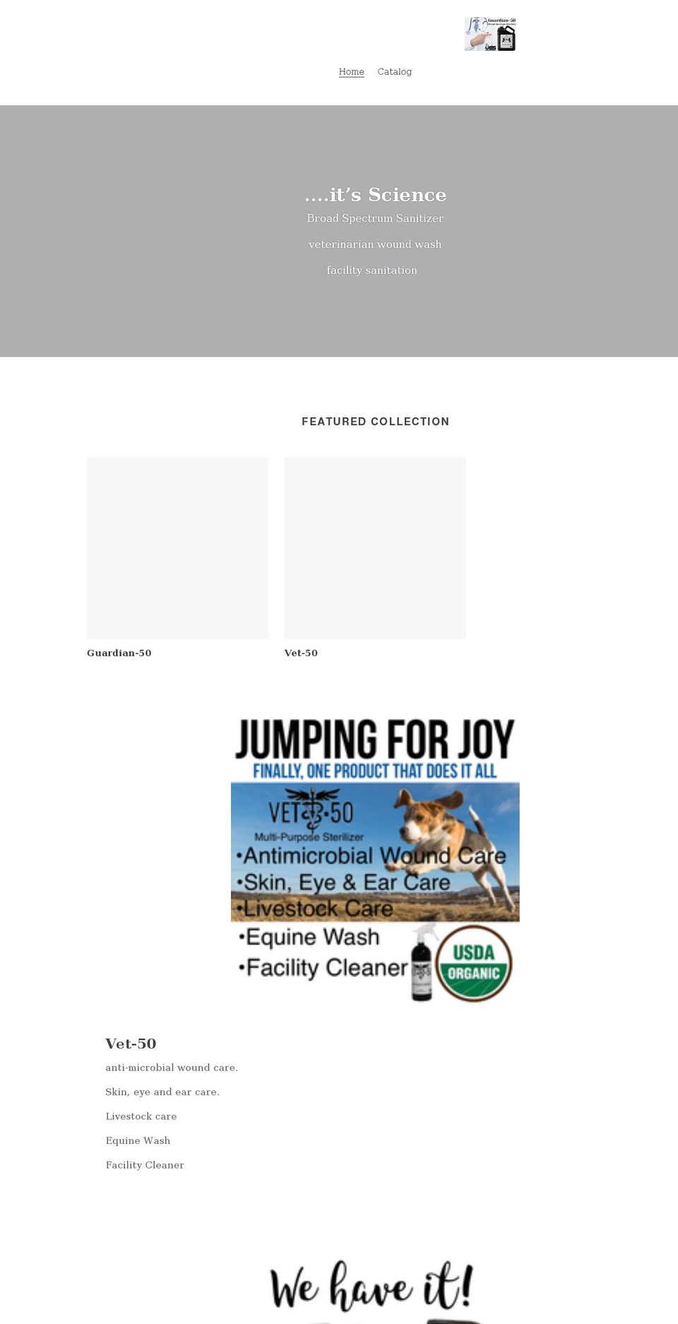 ok-bio-services.myshopify.com shopify website screenshot