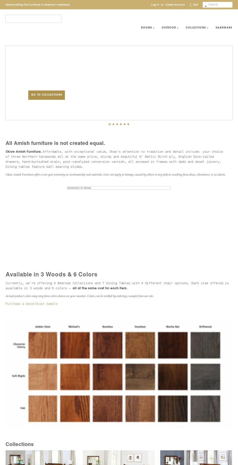 okawamish.com shopify website screenshot