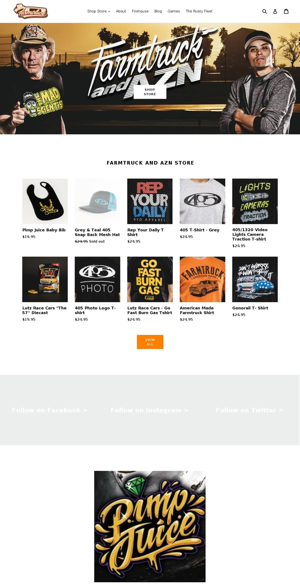 okcfarmtruck.com — Shopify storefront screenshot