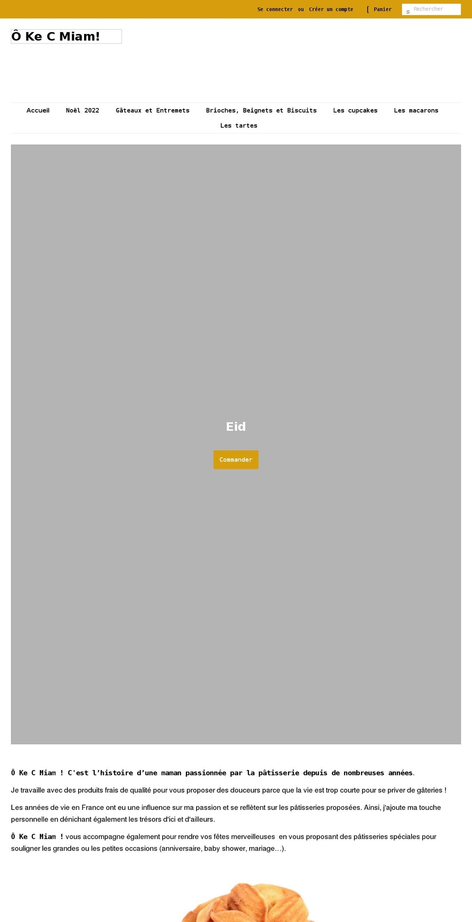 okecmiam.ca shopify website screenshot