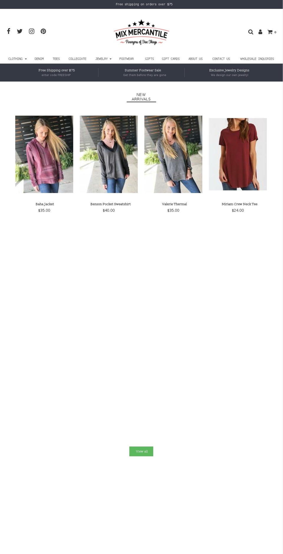okiedokietees.com — Shopify storefront screenshot
