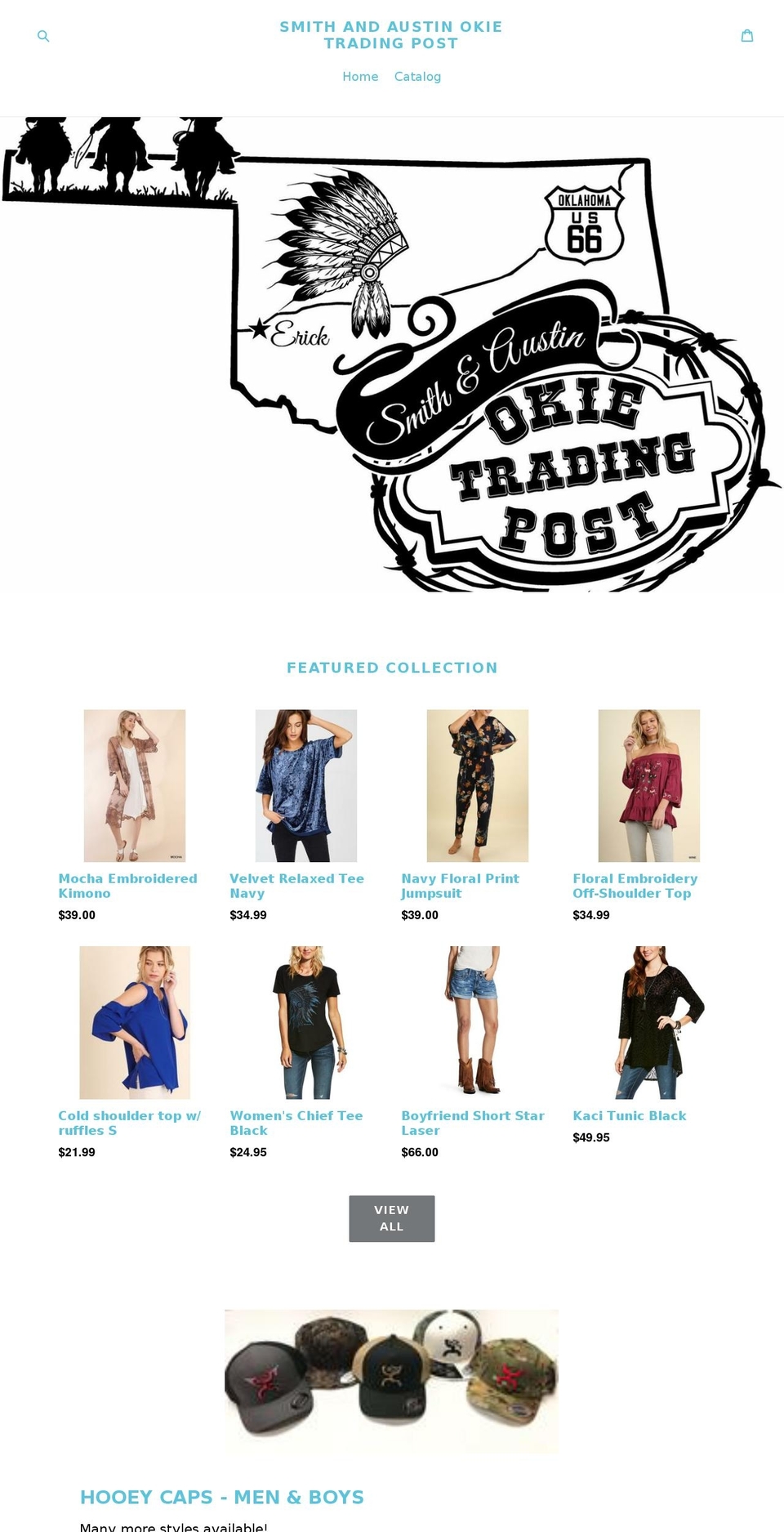 okietradingpost.com — Shopify storefront screenshot