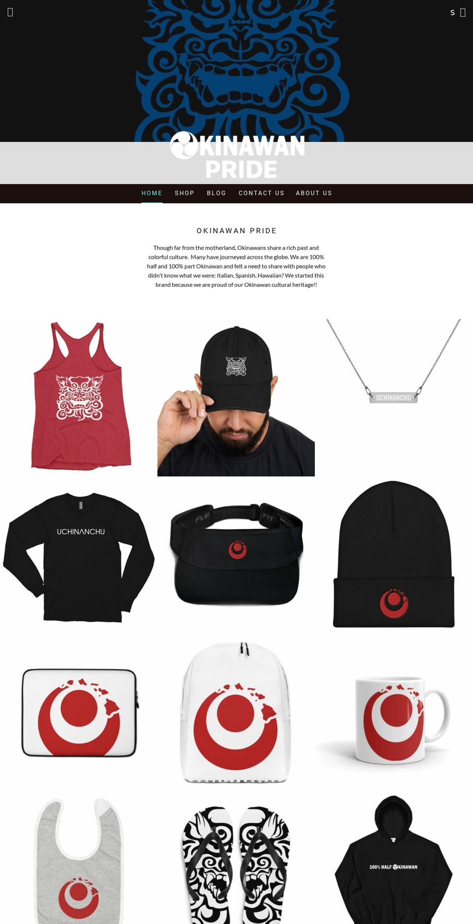 okinawanpride.com shopify website screenshot