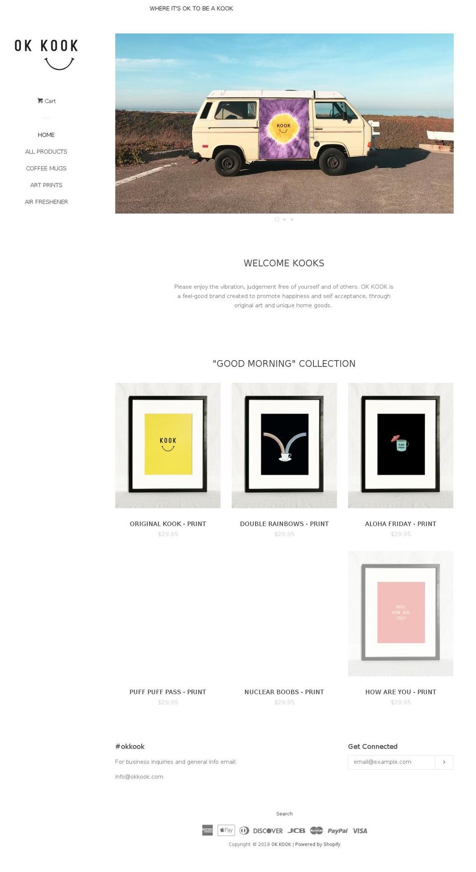 okkook.com — Shopify storefront screenshot