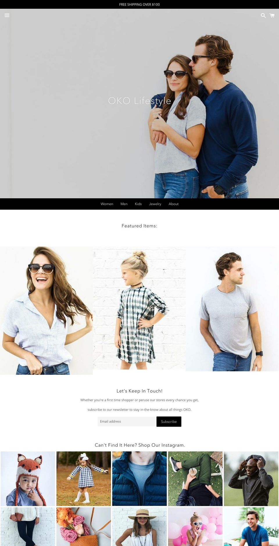 okolifestyle.com — Shopify storefront screenshot