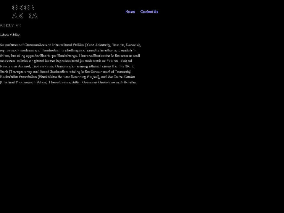 okonakiba.com shopify website screenshot