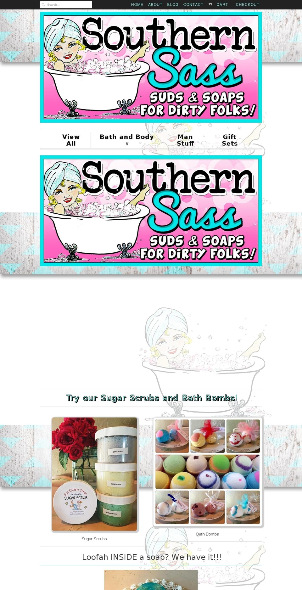 oksouthernsass.info shopify website screenshot