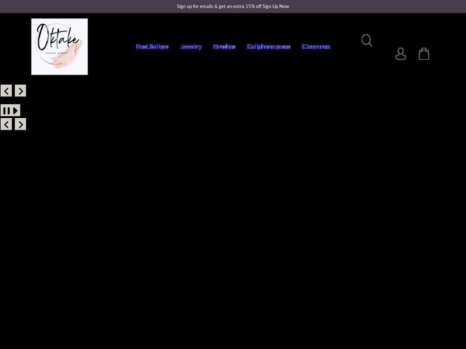 oktake.com shopify website screenshot