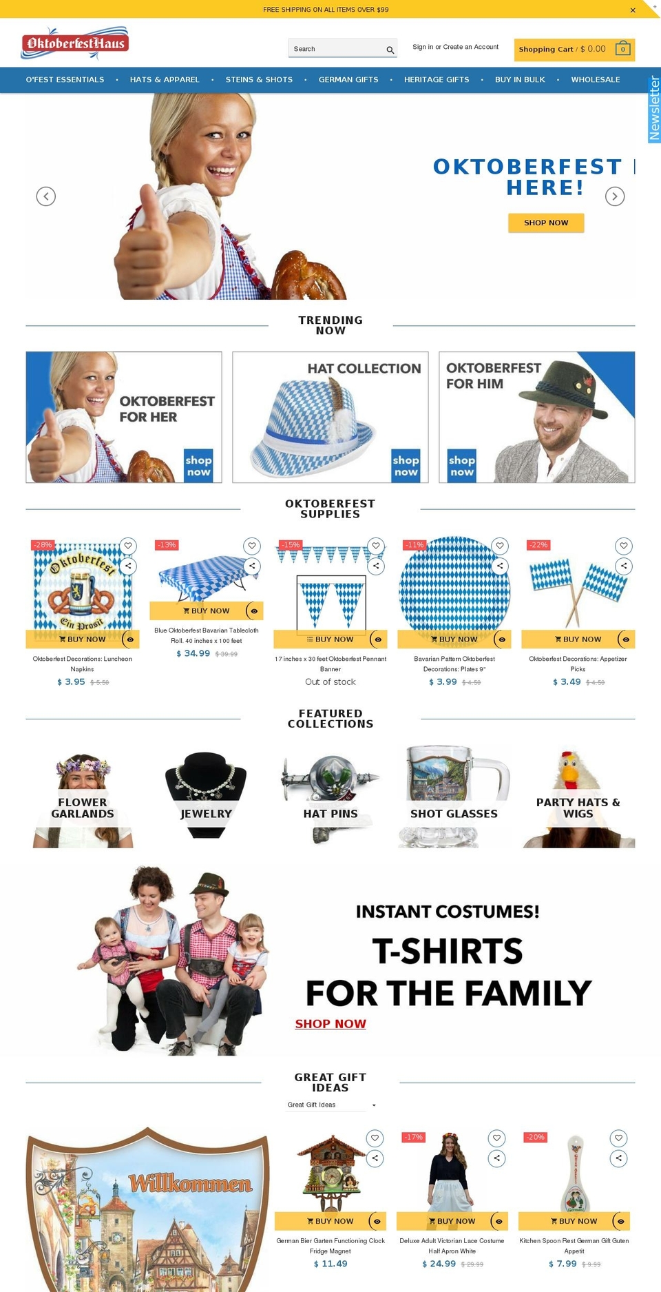 KLoc Final theme ( 02-12-2016 ) Shopify theme site example oktoberfestcostume.com