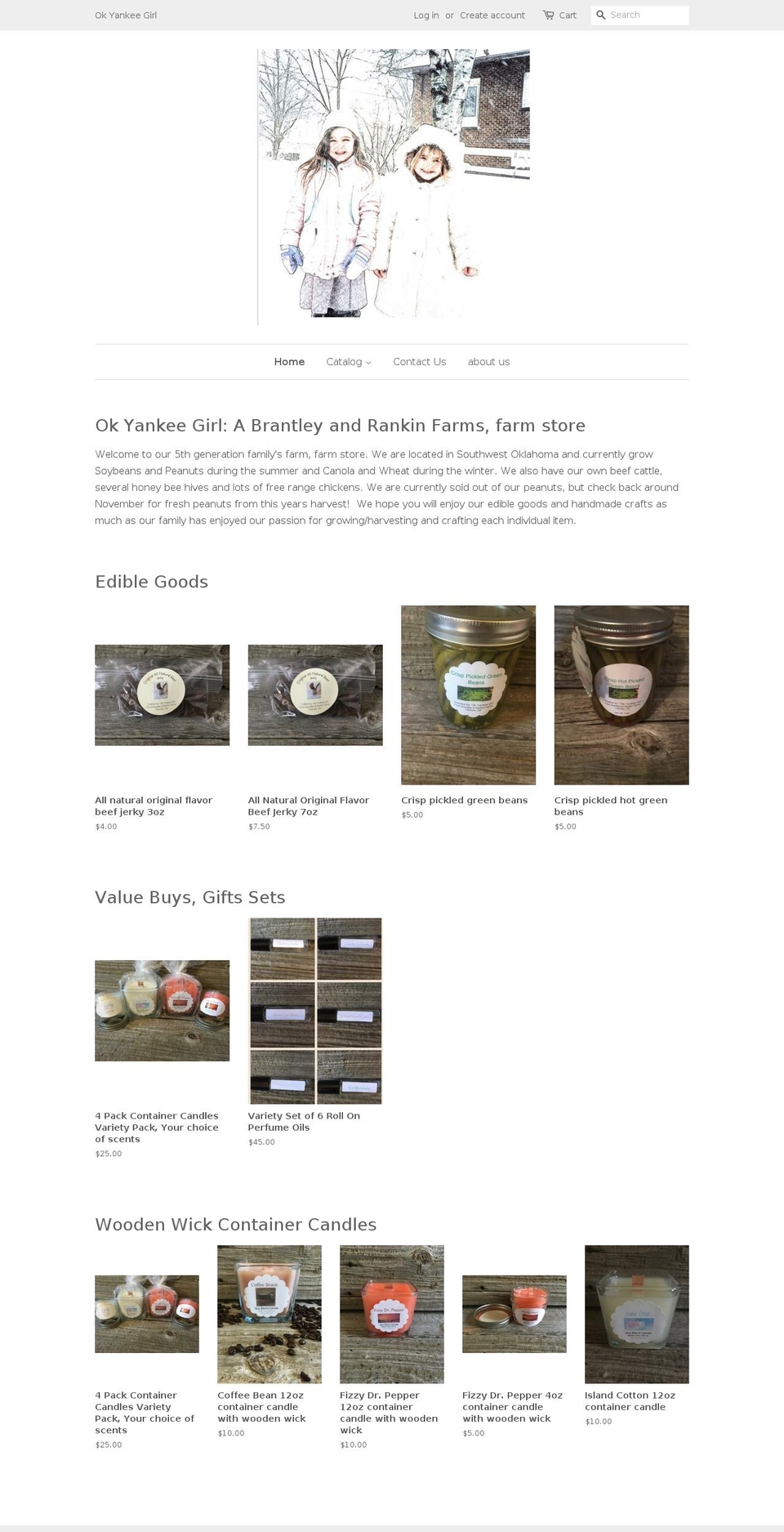 okyankeegirl.com shopify website screenshot