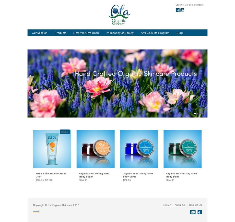 Copy of Copy of Adaptable Shopify theme site example olabeautycare.com
