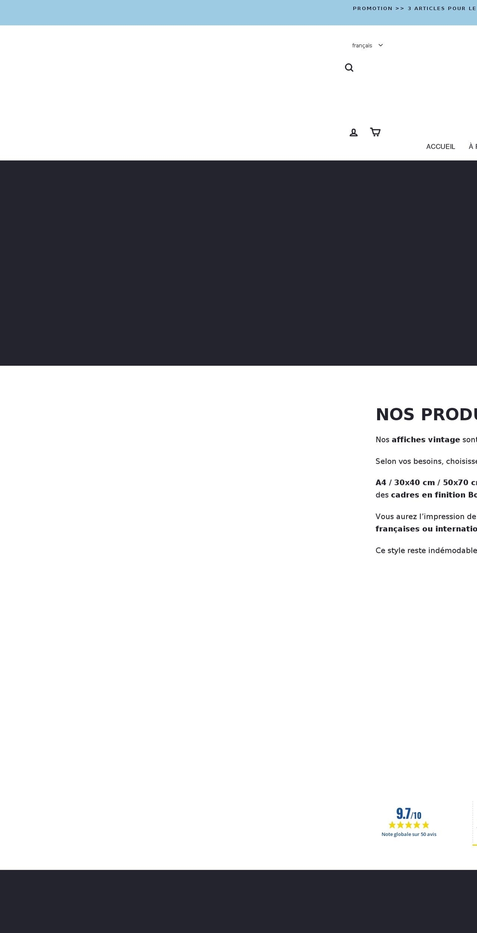 olahoop-travelposters.com shopify website screenshot