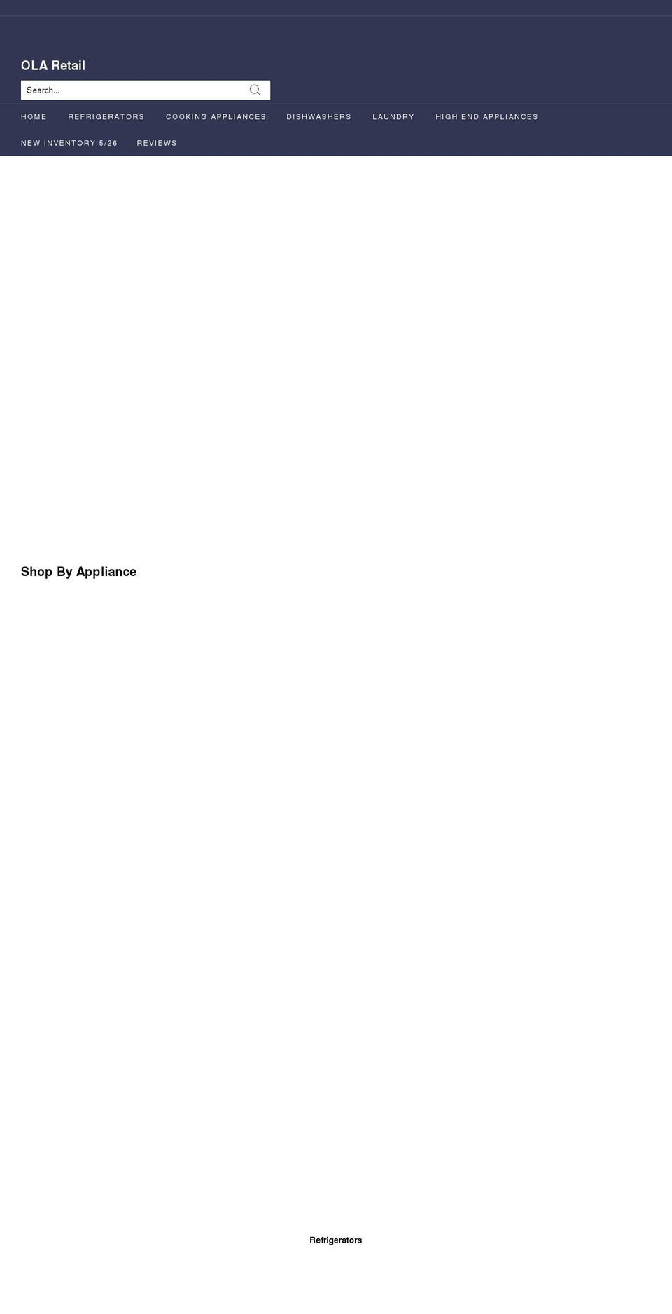 olaretaildeals.com shopify website screenshot