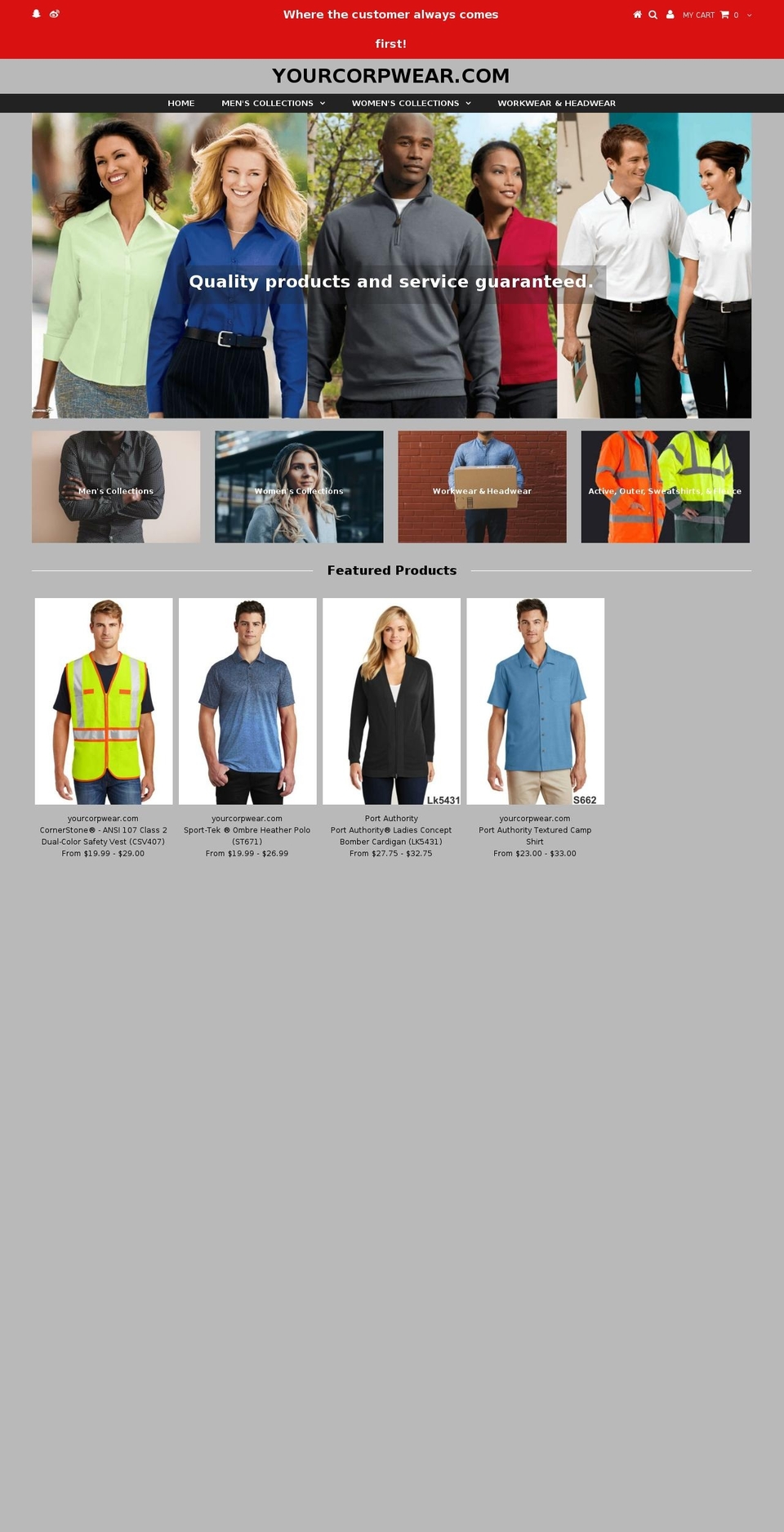 olcsports.com — Shopify storefront screenshot