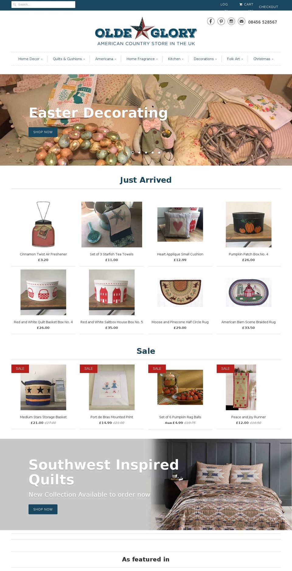 oldeglory.com shopify website screenshot