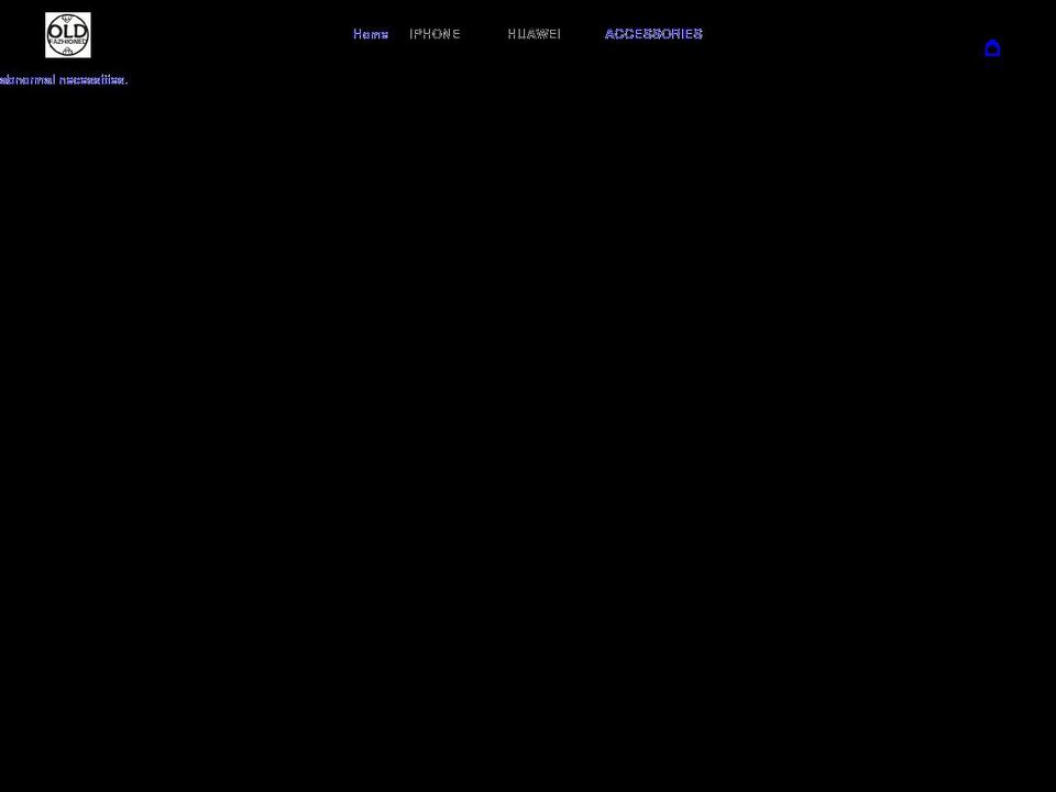 oldfazhioned.com shopify website screenshot