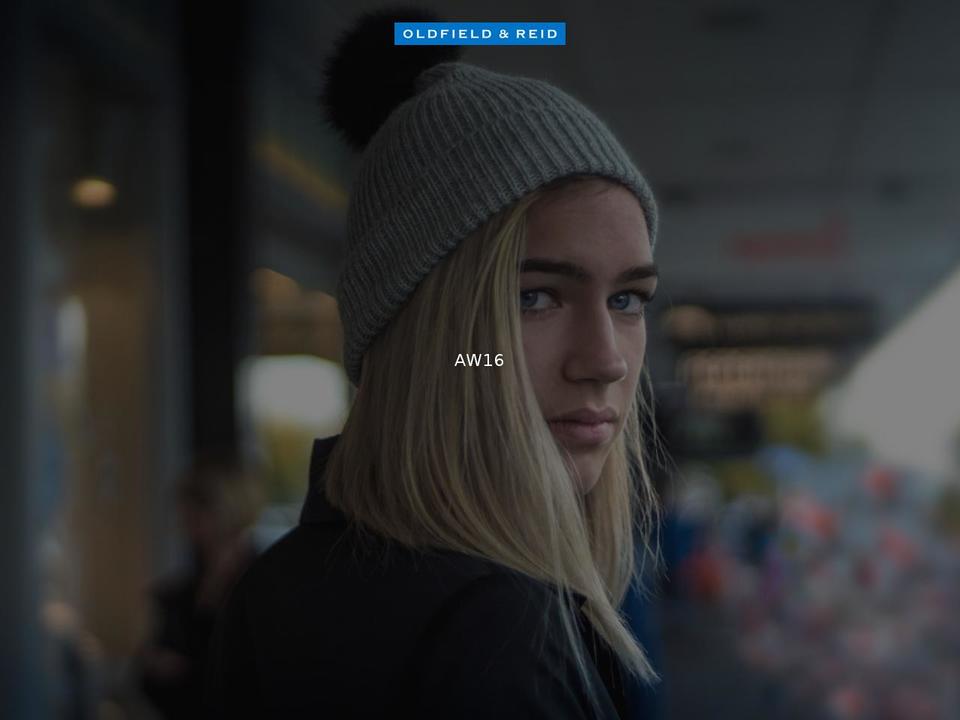 oldfieldandreid.com shopify website screenshot