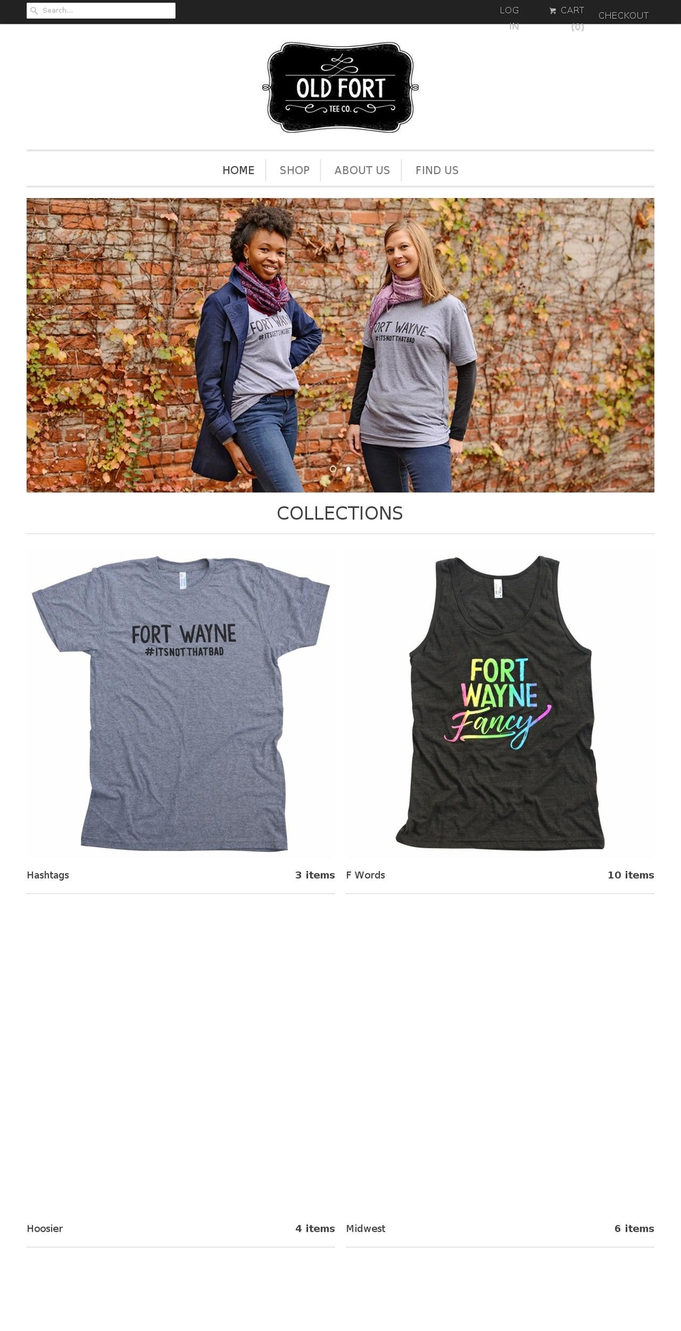 oldfortteeco.com — Shopify storefront screenshot