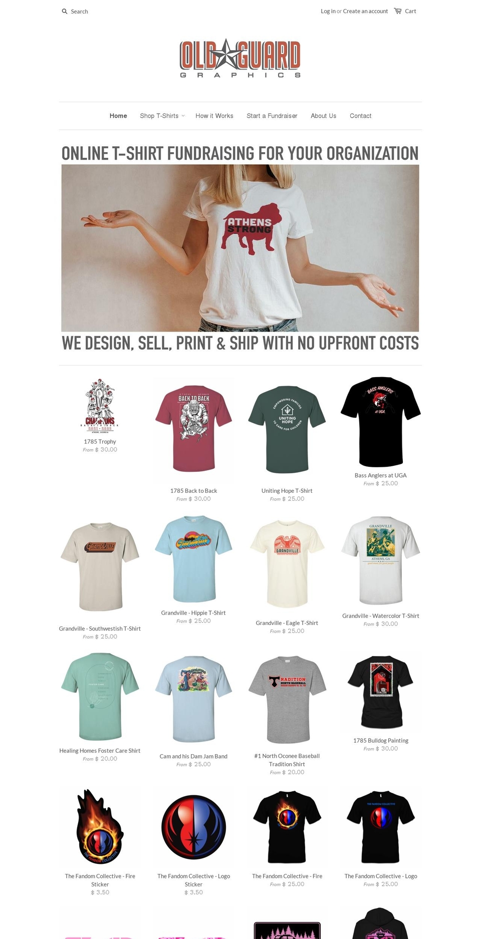oldguardgraphics.myshopify.com shopify website screenshot
