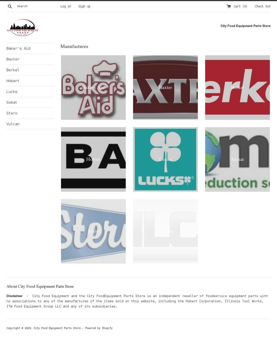 oldhobartparts.com shopify website screenshot