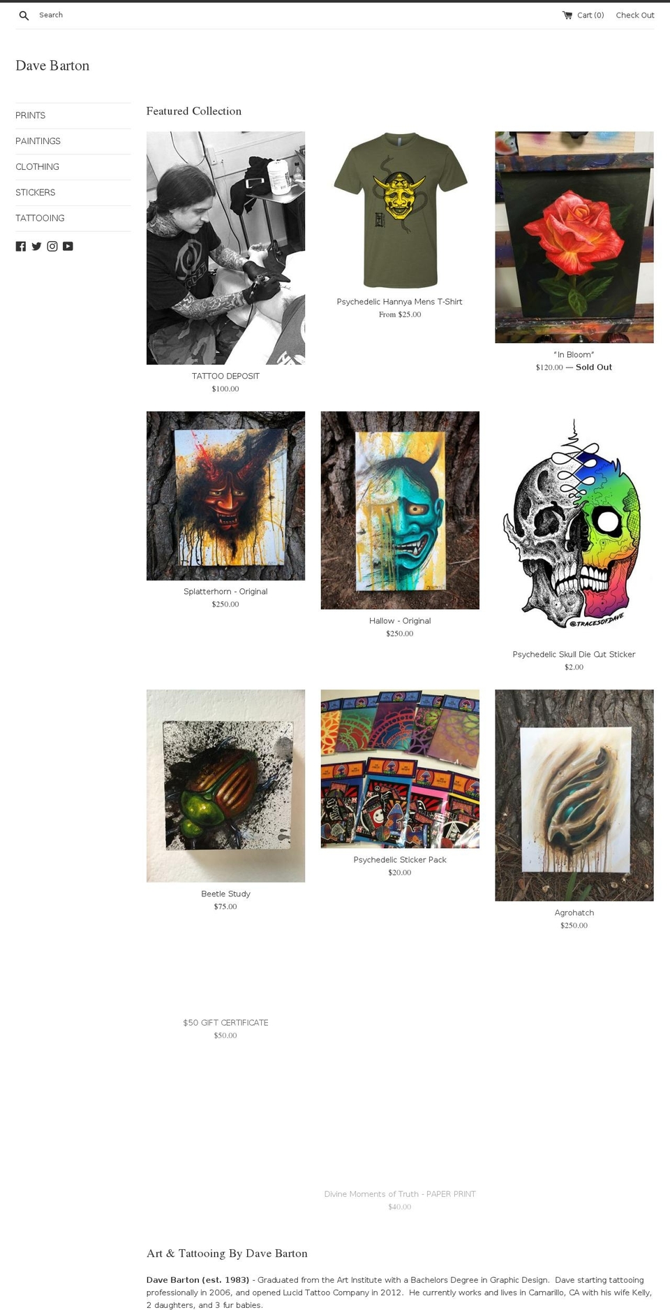 oldmanwithers.com — Shopify storefront screenshot