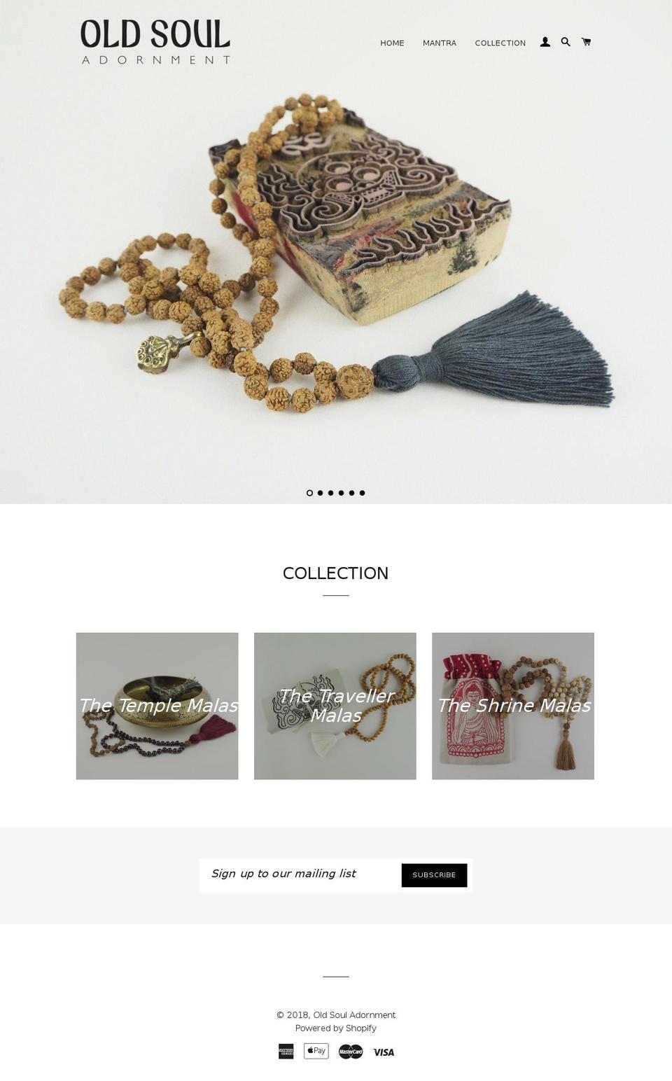 oldsouladornment.com — Shopify storefront screenshot