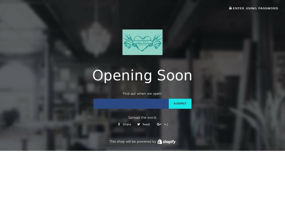 oldsoulbazaar.com — Shopify storefront screenshot