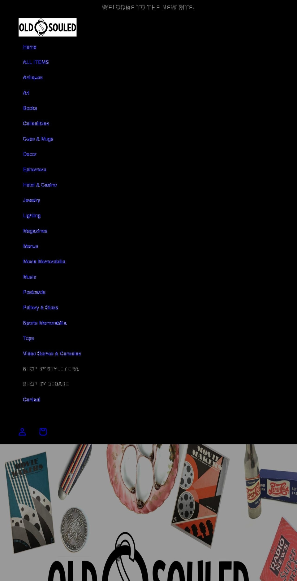 oldsouled.com shopify website screenshot