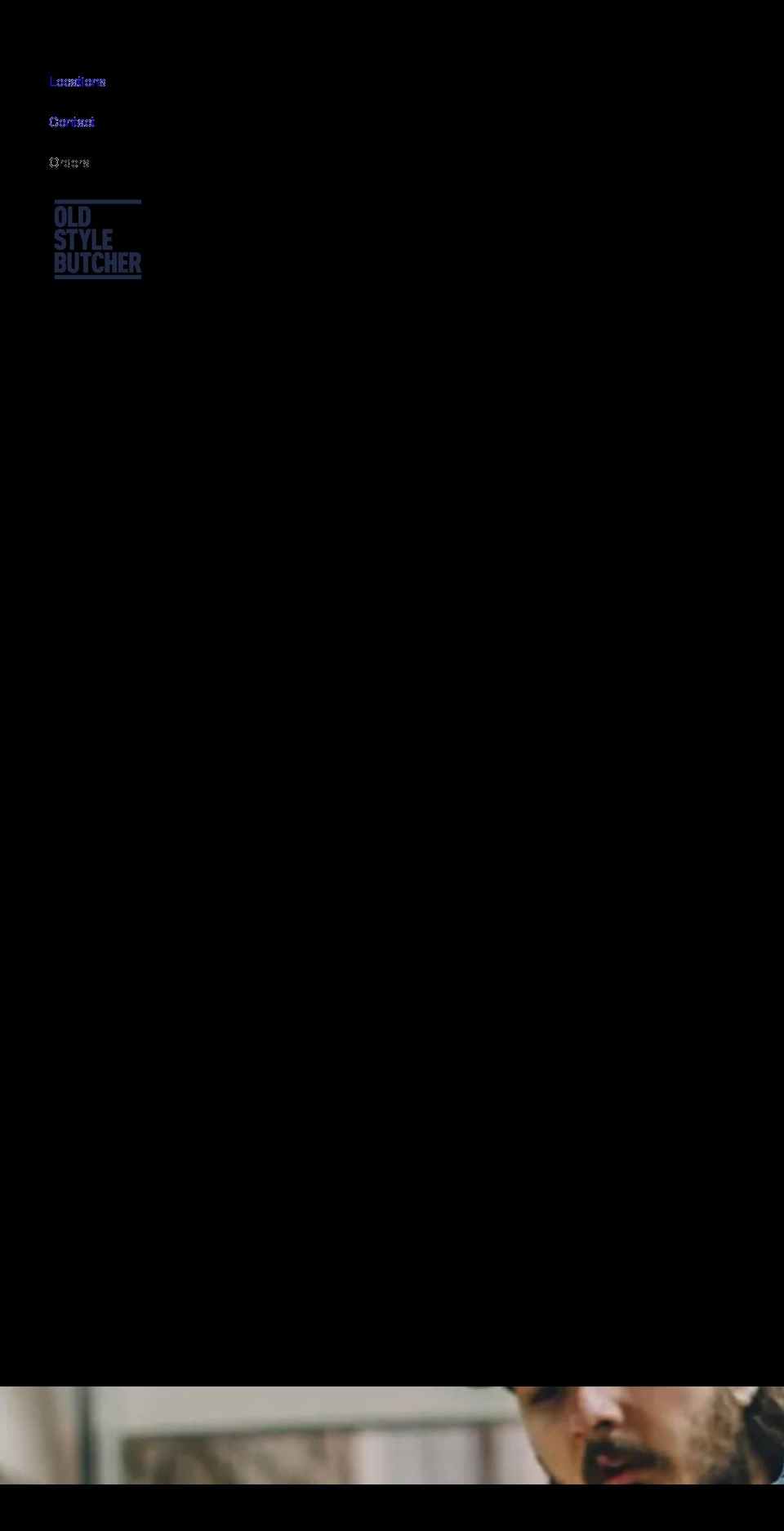 oldstylebutcher.com shopify website screenshot