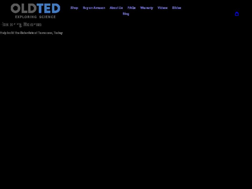 oldted.com shopify website screenshot