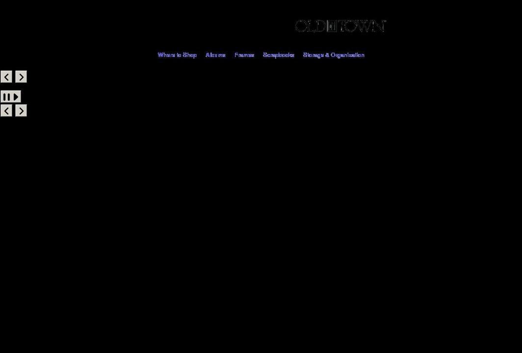 oldtownframes.com shopify website screenshot