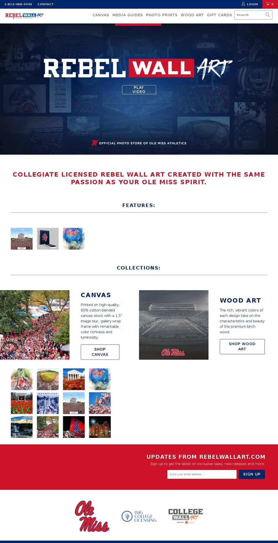 Turbo - NEW Shopify theme site example olemissphotobooks.com