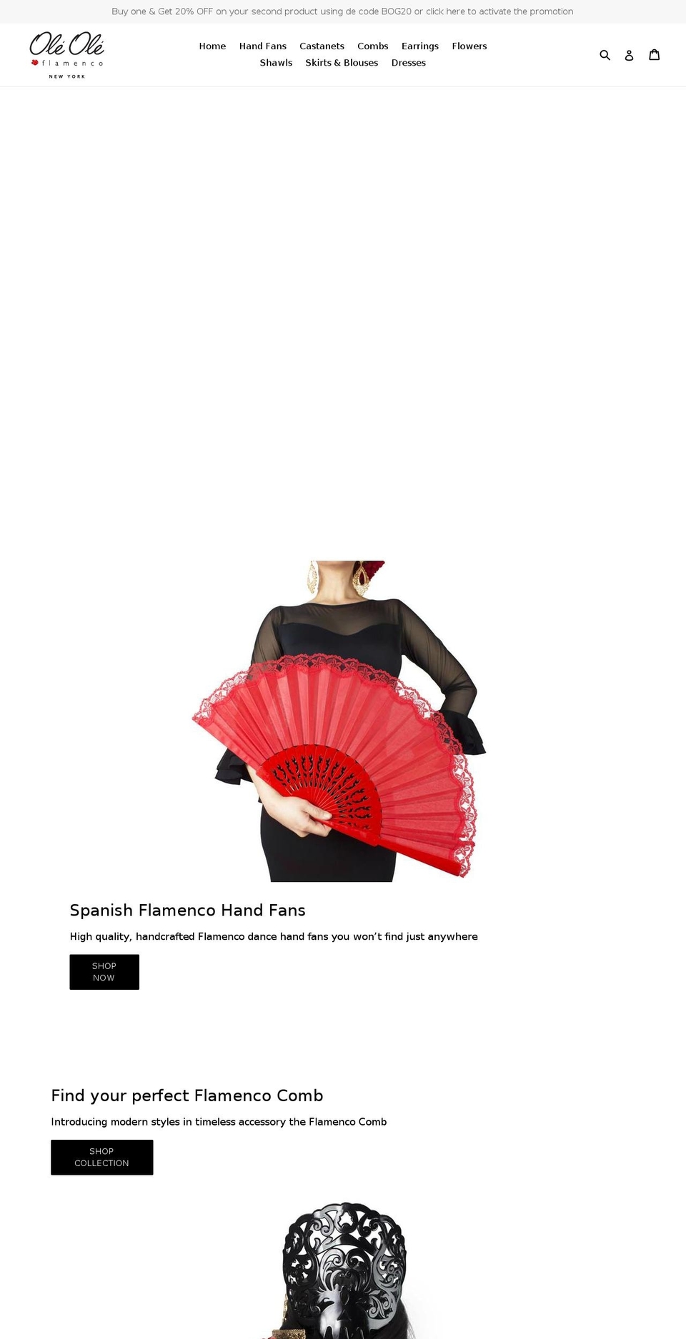 oleolestore.com — Shopify storefront screenshot