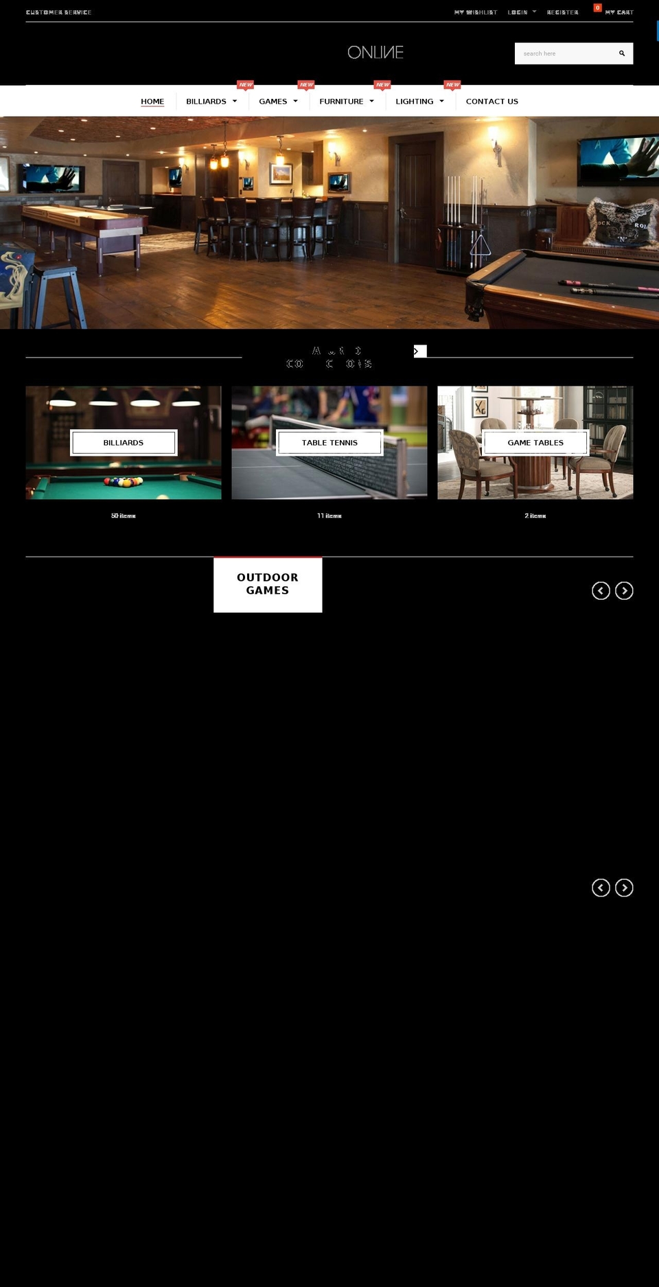 olhausenonline.com shopify website screenshot