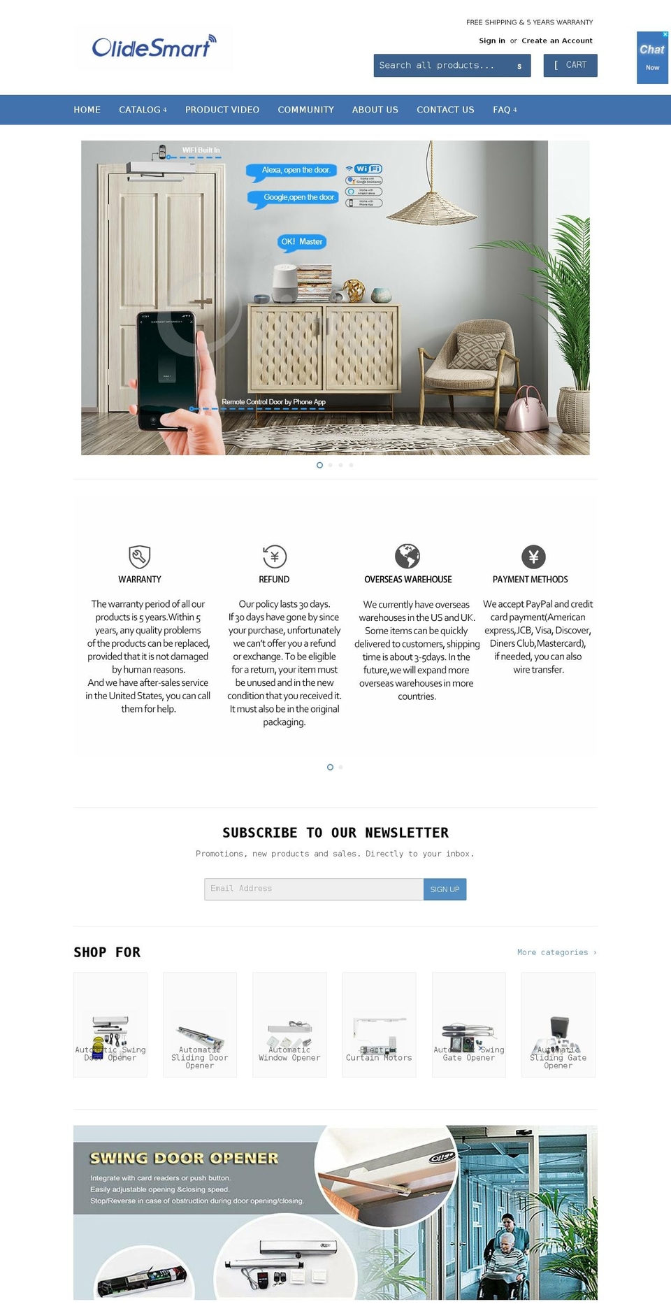 olidesmart.com shopify website screenshot