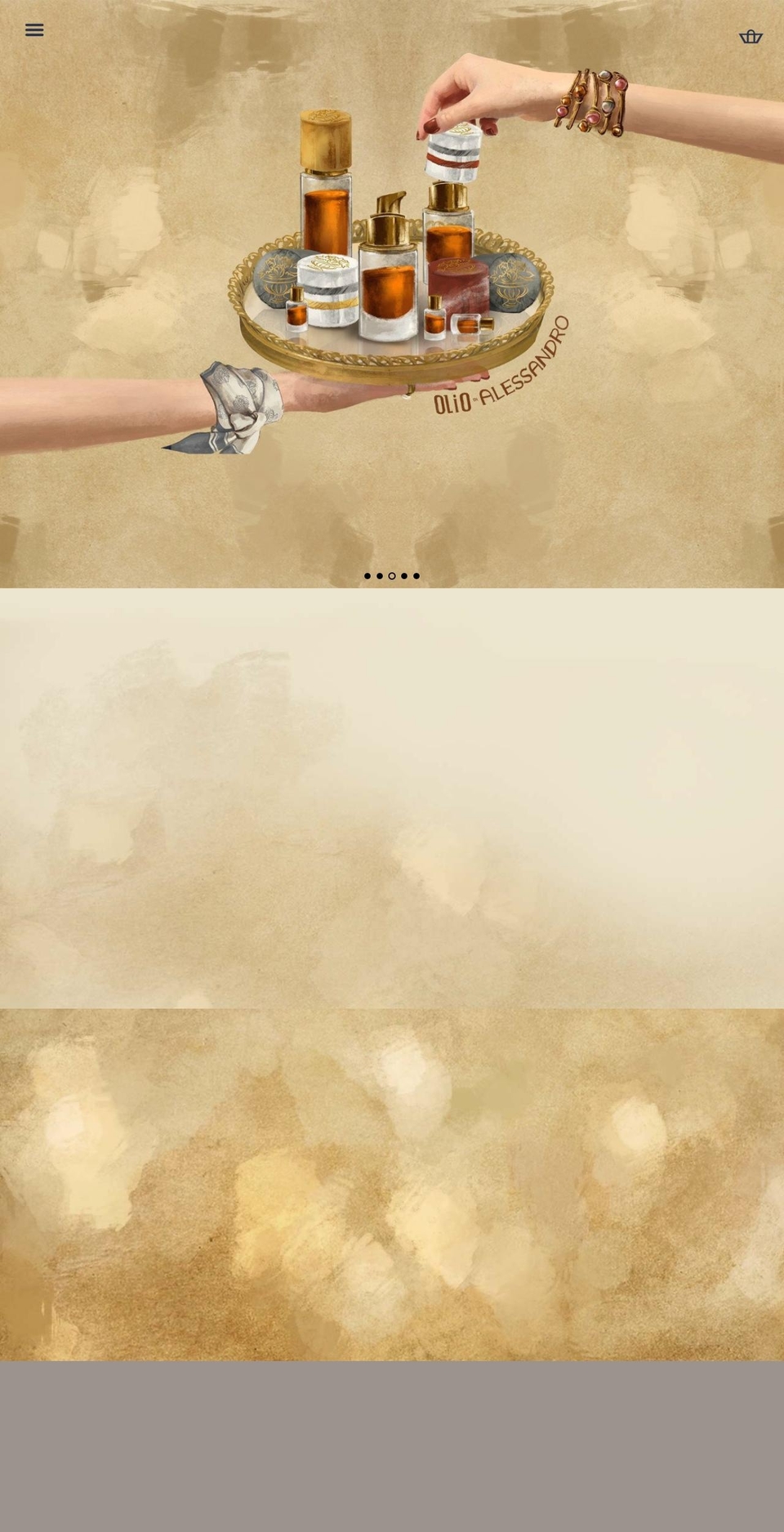 oliodialessandro.com shopify website screenshot