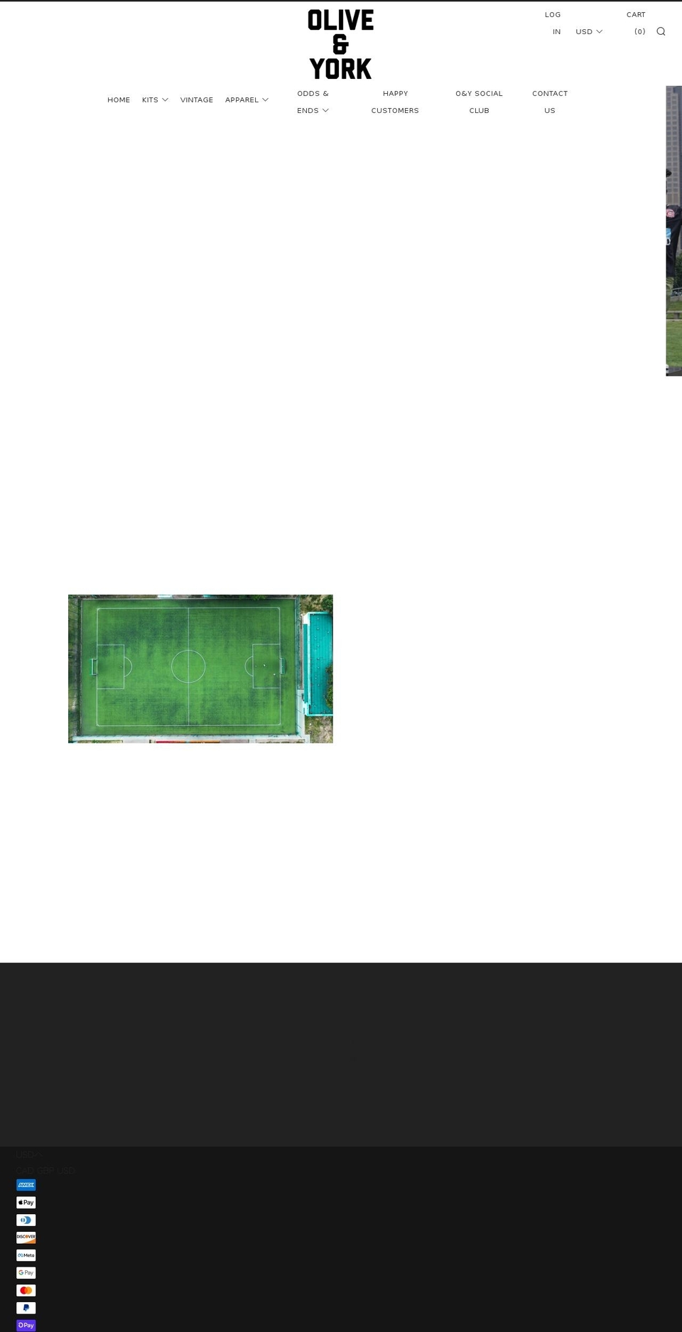 oliveandyork.com shopify website screenshot