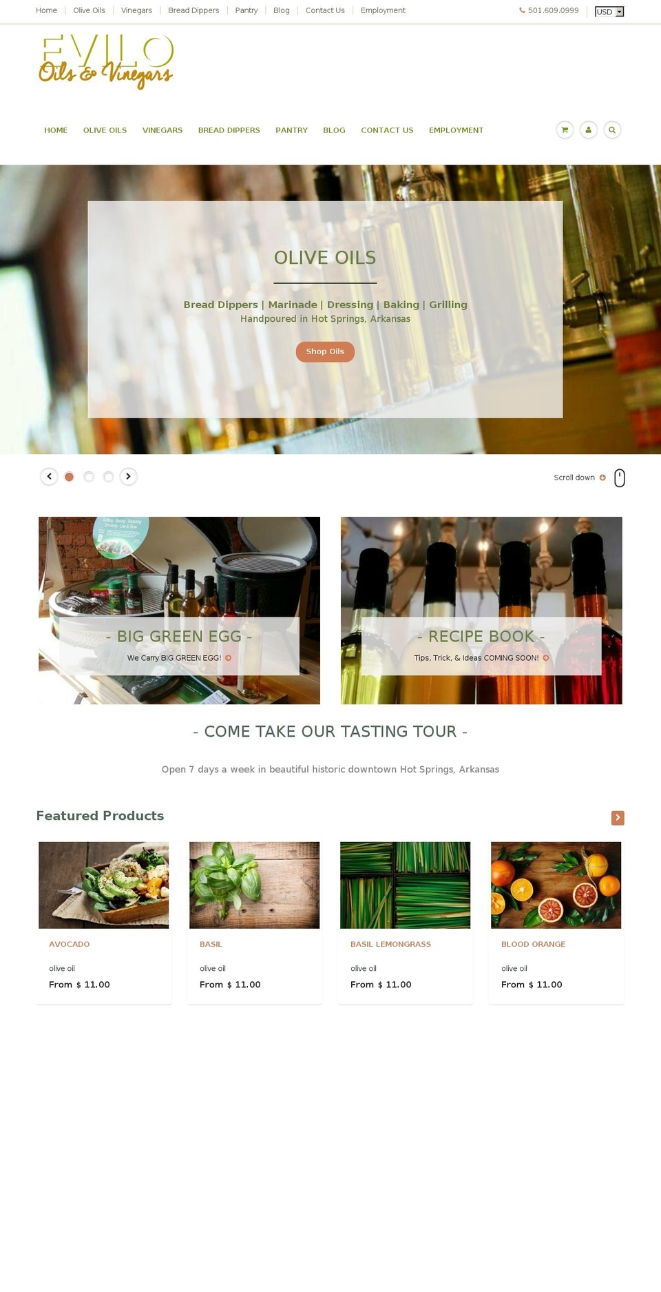 olivebackwards.com shopify website screenshot