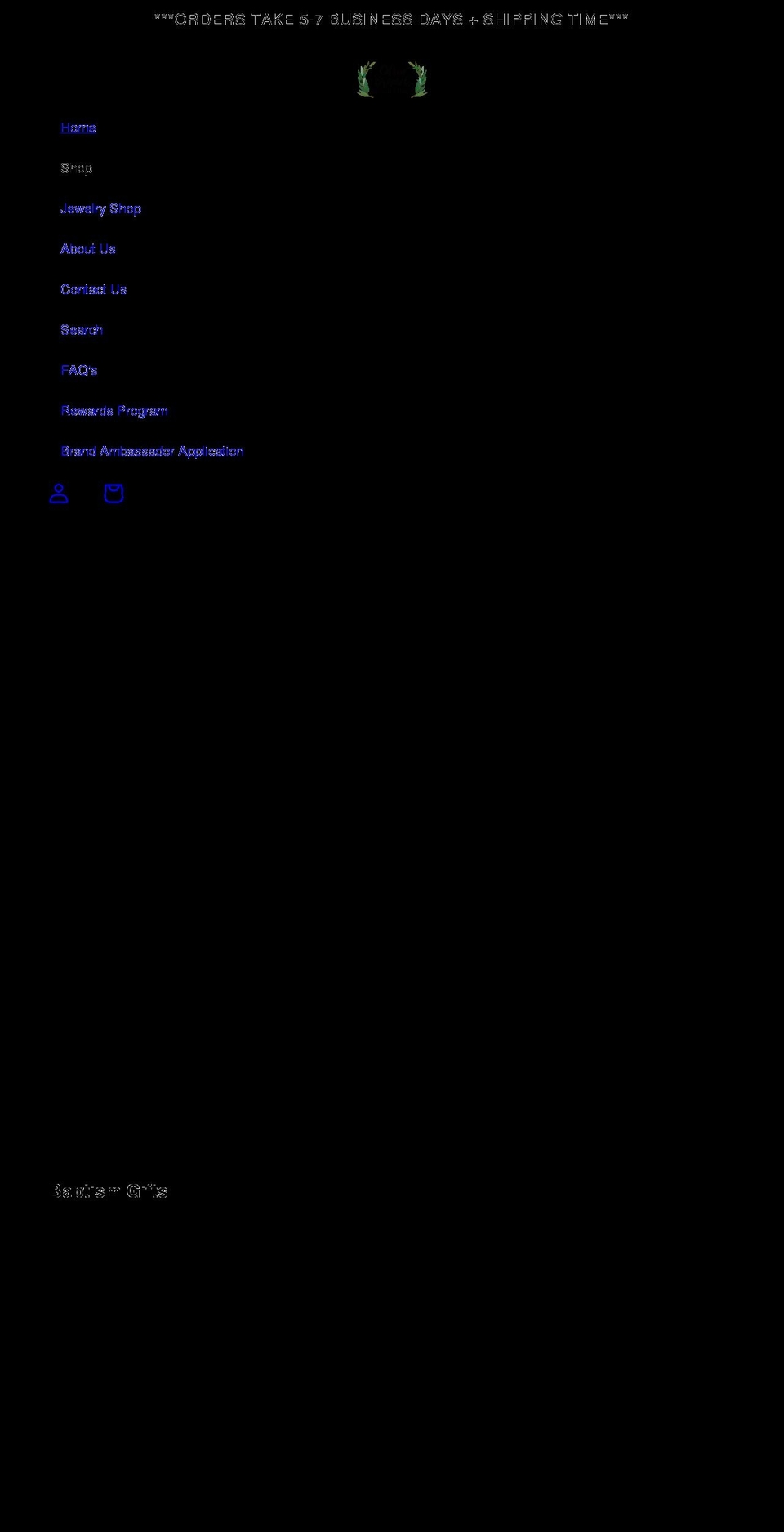 olivebranchds.com shopify website screenshot