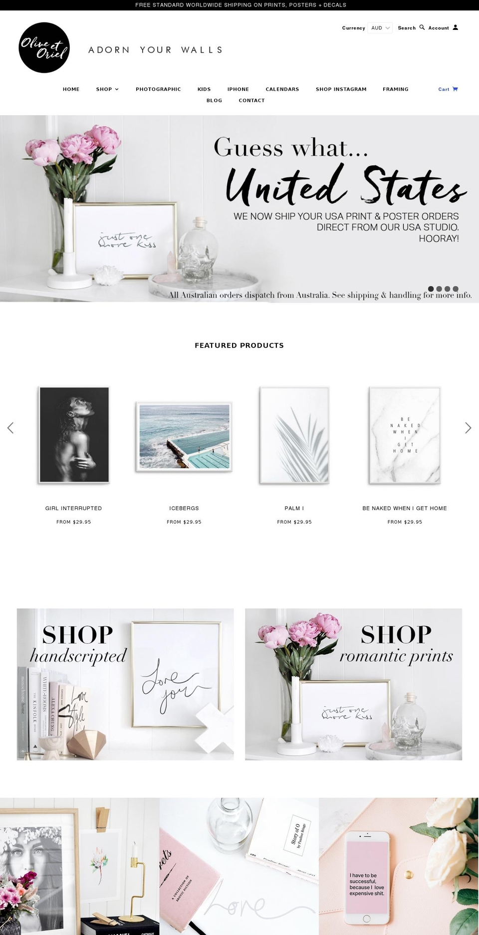 oliveetoriel.com shopify website screenshot