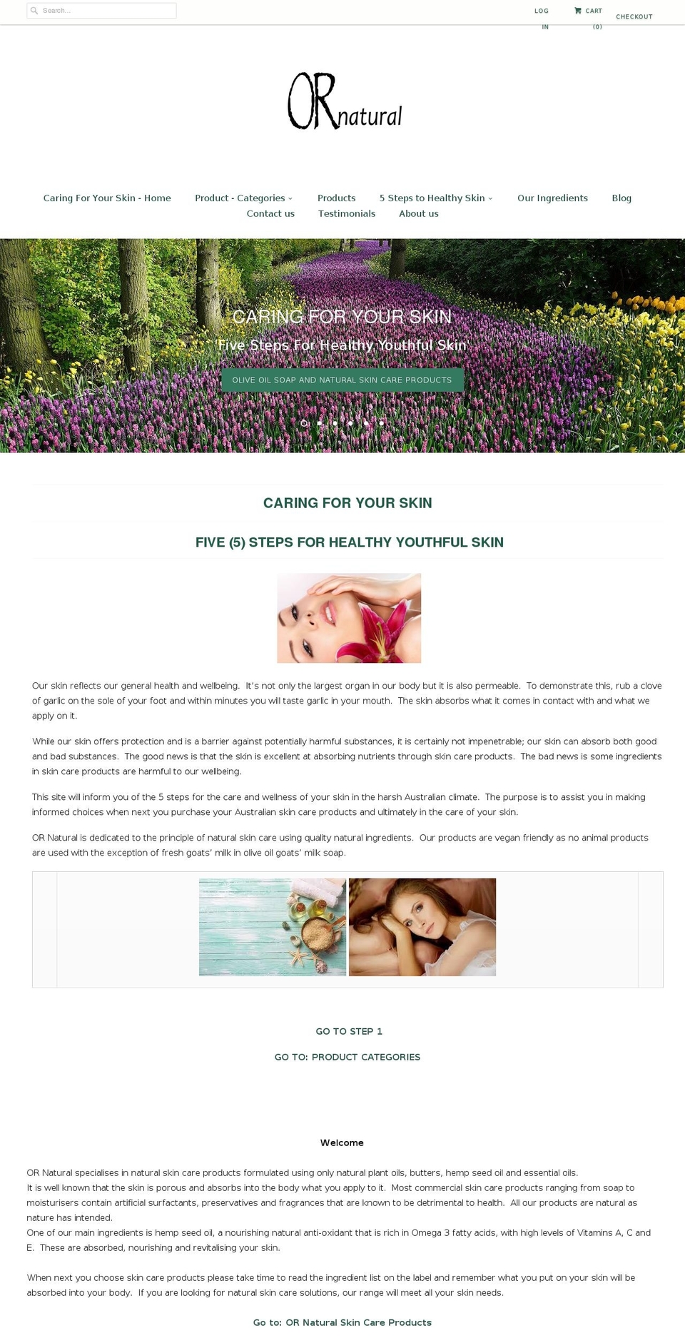 Steves Version-Ornatural--Responsive Shopify theme site example oliveoilsoap.net