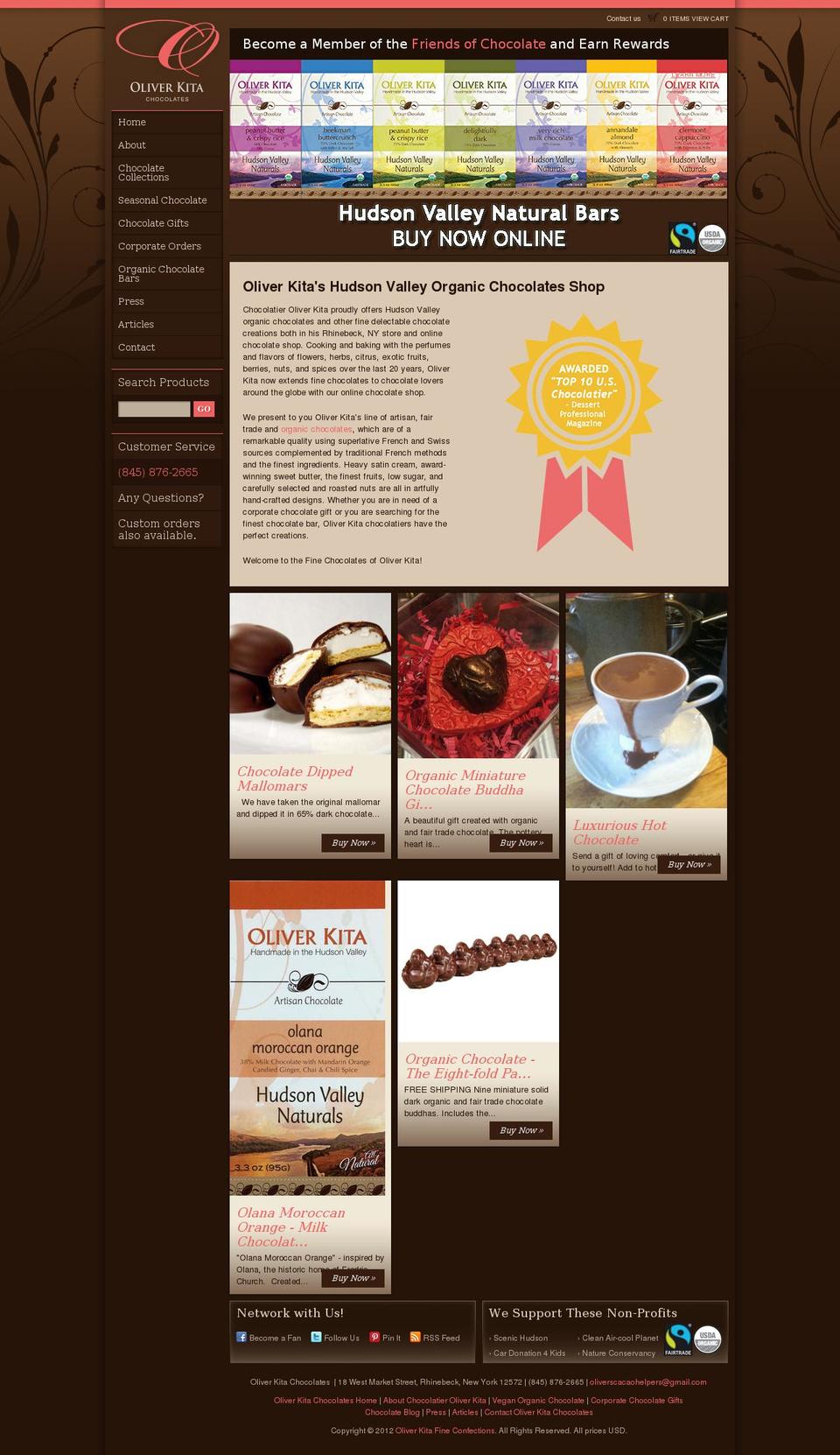 oliverkita.com shopify website screenshot