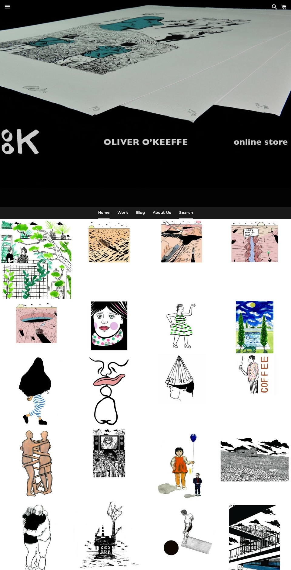 oliverok.com — Shopify storefront screenshot