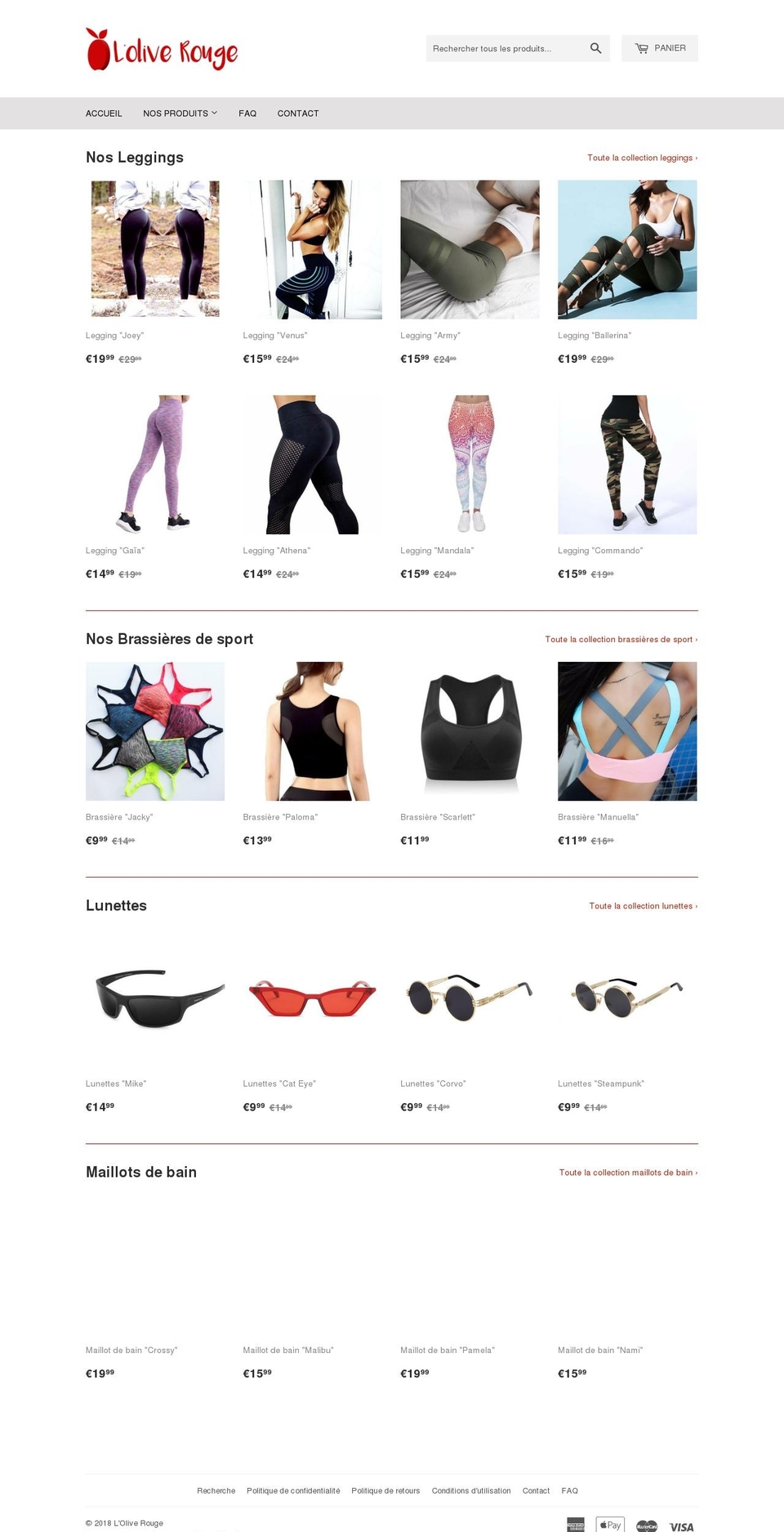 oliverouge.com shopify website screenshot