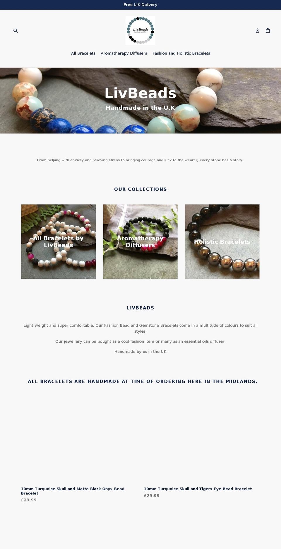 oliviaesmesjewelleryandgifts.com shopify website screenshot
