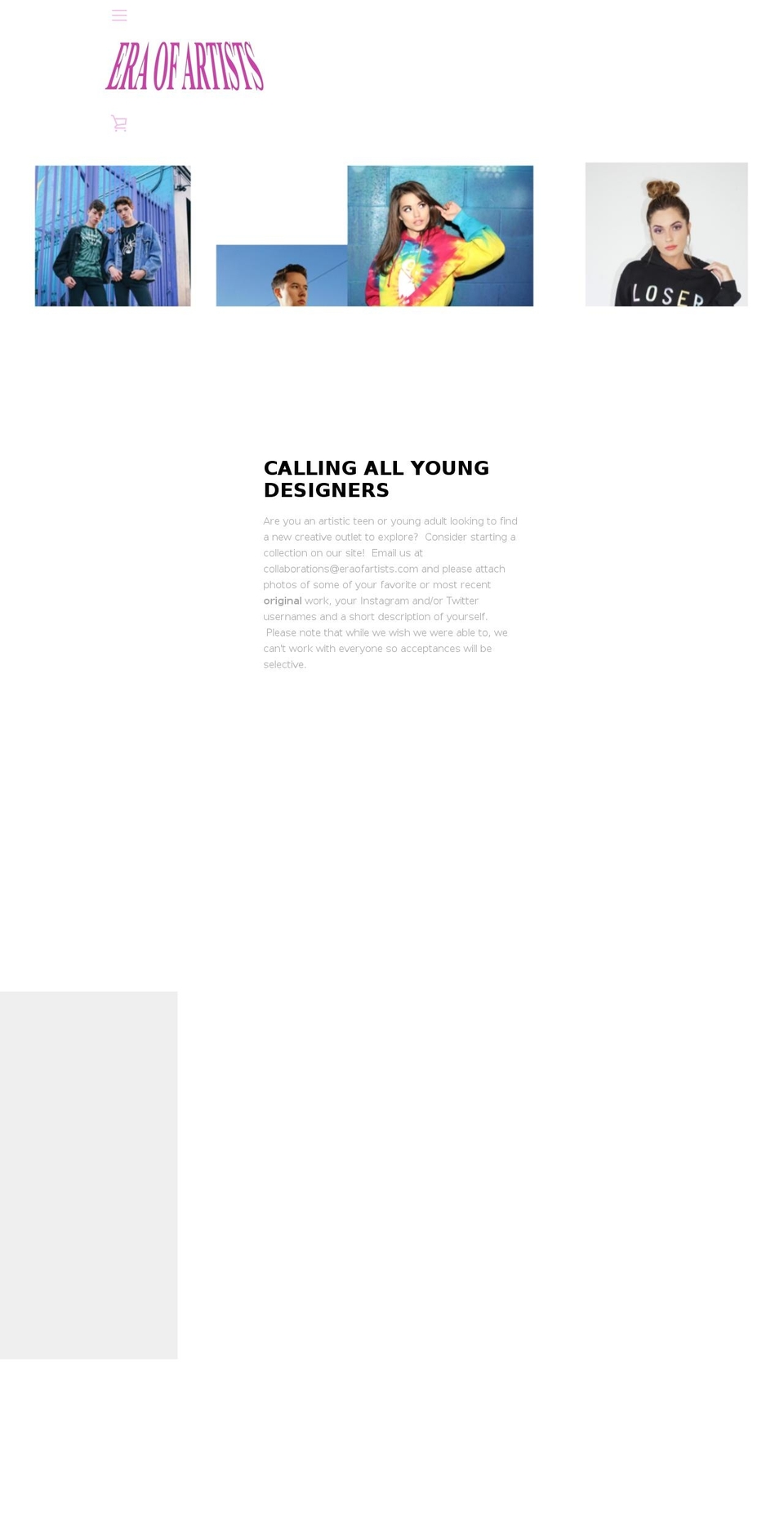 oliviaroseinc.com — Shopify storefront screenshot